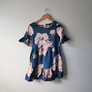 GAP Kids Floral Ruffle Dress